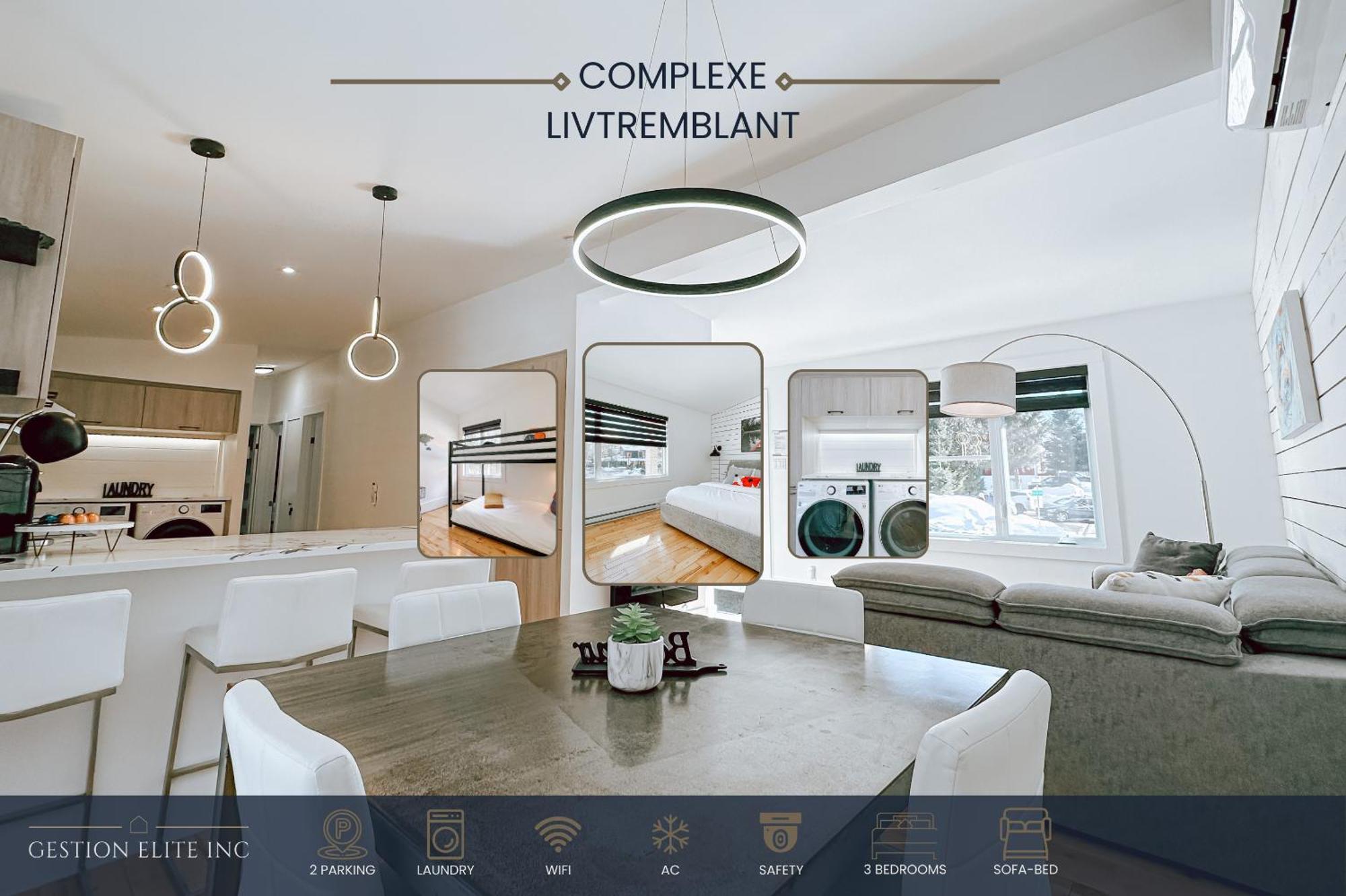Apartamento Complexe Livtremblant By Gestion Elite - Liv1 Mont-Tremblant Exterior foto